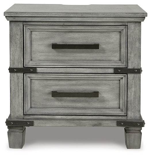 Russelyn Queen Storage Bed with Mirrored Dresser, Chest and 2 Nightstands at Towne & Country Furniture (AL) furniture, home furniture, home decor, sofa, bedding