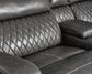 Samperstone 3-Piece Power Reclining Sectional at Towne & Country Furniture (AL) furniture, home furniture, home decor, sofa, bedding