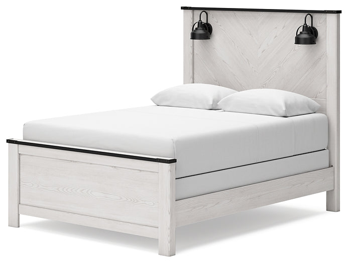 Schoenberg Queen Panel Bed with Dresser at Towne & Country Furniture (AL) furniture, home furniture, home decor, sofa, bedding