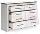 Schoenberg Six Drawer Dresser at Towne & Country Furniture (AL) furniture, home furniture, home decor, sofa, bedding