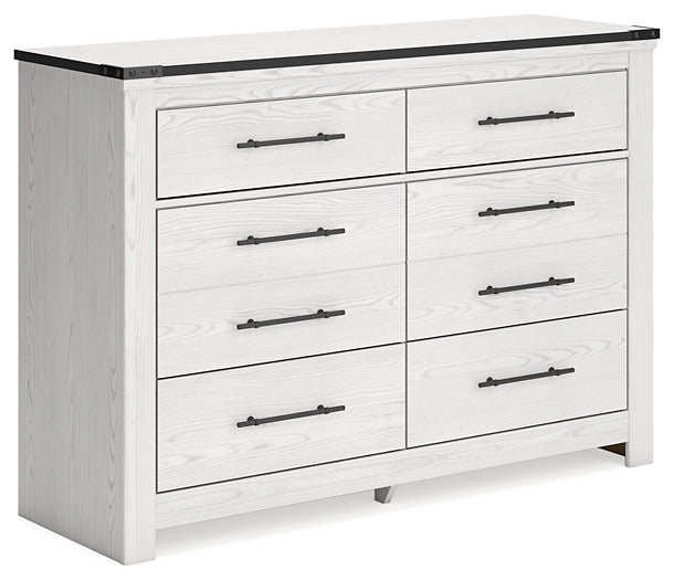 Schoenberg Six Drawer Dresser at Towne & Country Furniture (AL) furniture, home furniture, home decor, sofa, bedding