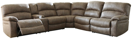 Segburg 4-Piece Power Reclining Sectional at Towne & Country Furniture (AL) furniture, home furniture, home decor, sofa, bedding