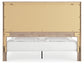 Senniberg King Panel Bed with Mirrored Dresser at Towne & Country Furniture (AL) furniture, home furniture, home decor, sofa, bedding