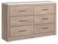 Senniberg Six Drawer Dresser at Towne & Country Furniture (AL) furniture, home furniture, home decor, sofa, bedding