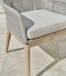 Seton Creek Outdoor Dining Table and 4 Chairs at Towne & Country Furniture (AL) furniture, home furniture, home decor, sofa, bedding