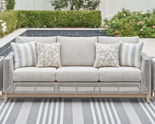 Seton Creek Sofa with Cushion at Towne & Country Furniture (AL) furniture, home furniture, home decor, sofa, bedding