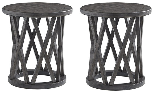 Sharzane 2 End Tables at Towne & Country Furniture (AL) furniture, home furniture, home decor, sofa, bedding