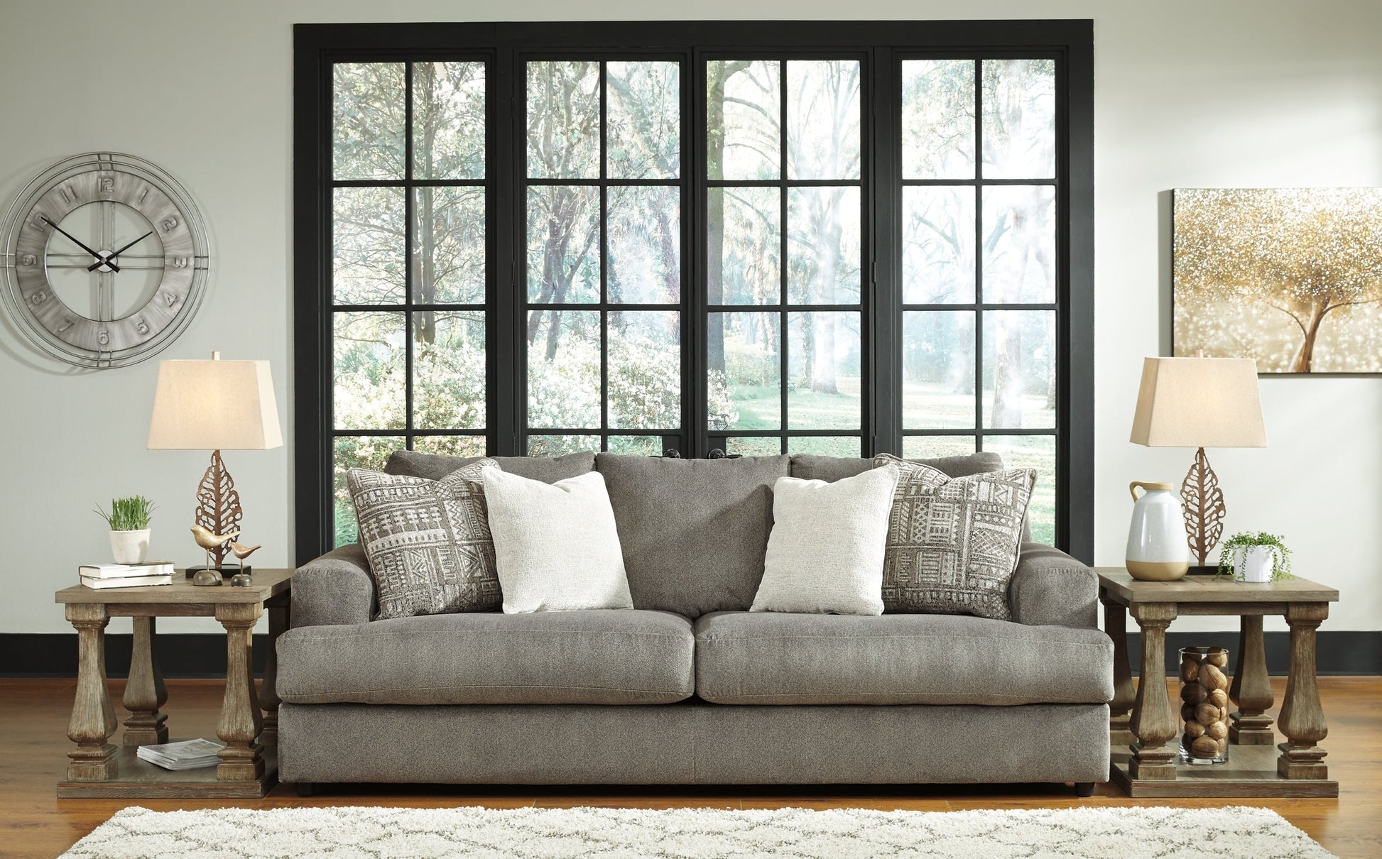 Soletren Sofa, Loveseat, Chair and Ottoman at Towne & Country Furniture (AL) furniture, home furniture, home decor, sofa, bedding
