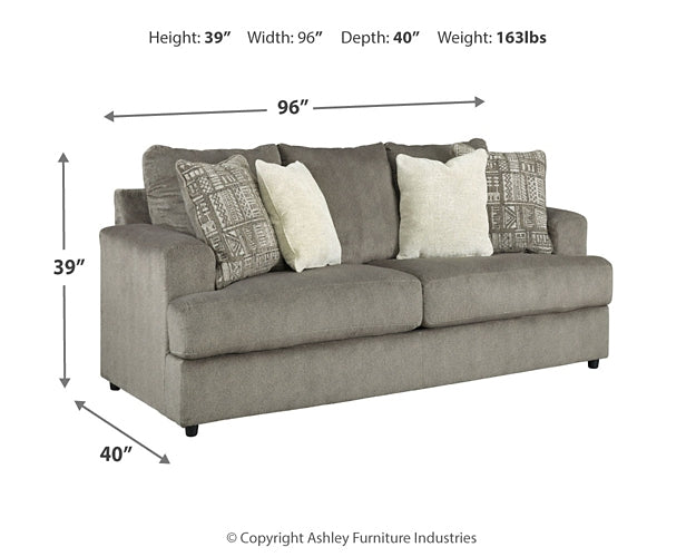 Soletren Sofa and Loveseat at Towne & Country Furniture (AL) furniture, home furniture, home decor, sofa, bedding