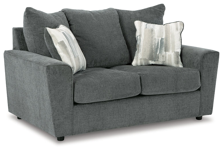 Stairatt Sofa, Loveseat, Chair and Ottoman at Towne & Country Furniture (AL) furniture, home furniture, home decor, sofa, bedding