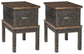 Stanah 2 End Tables at Towne & Country Furniture (AL) furniture, home furniture, home decor, sofa, bedding