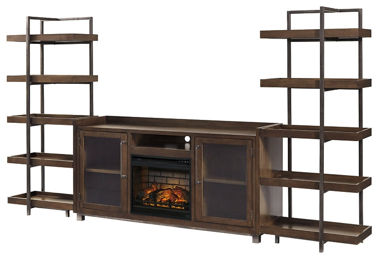 Starmore 3-Piece Wall Unit with Electric Fireplace at Towne & Country Furniture (AL) furniture, home furniture, home decor, sofa, bedding