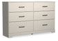Stelsie Six Drawer Dresser at Towne & Country Furniture (AL) furniture, home furniture, home decor, sofa, bedding