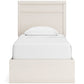 Stelsie Twin Panel Bed with Mirrored Dresser, Chest and 2 Nightstands at Towne & Country Furniture (AL) furniture, home furniture, home decor, sofa, bedding
