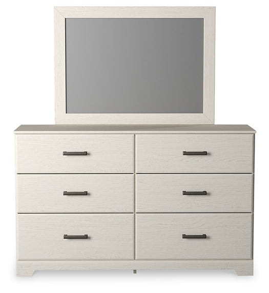 Stelsie Twin Panel Bed with Mirrored Dresser, Chest and 2 Nightstands at Towne & Country Furniture (AL) furniture, home furniture, home decor, sofa, bedding