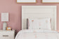 Stelsie Twin Panel Bed with Mirrored Dresser, Chest and 2 Nightstands at Towne & Country Furniture (AL) furniture, home furniture, home decor, sofa, bedding
