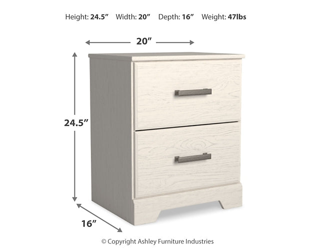 Stelsie Twin Panel Bed with Mirrored Dresser and Nightstand at Towne & Country Furniture (AL) furniture, home furniture, home decor, sofa, bedding