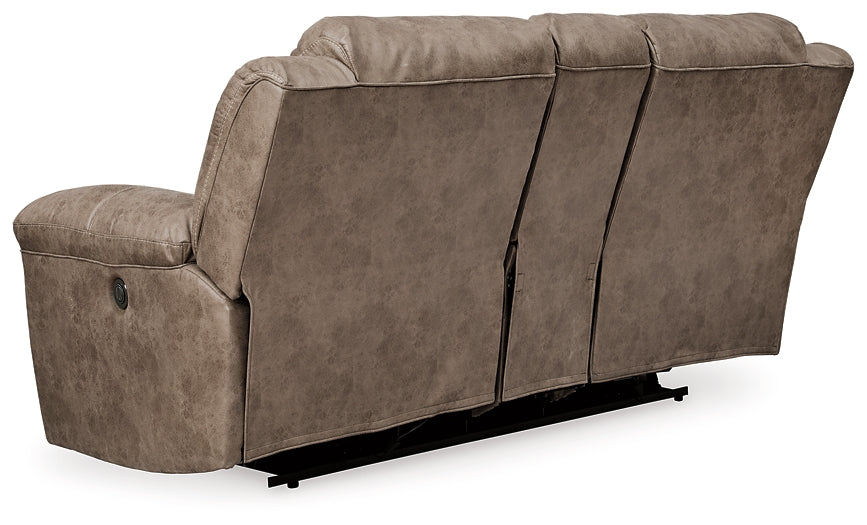 Stoneland DBL Rec Loveseat w/Console at Towne & Country Furniture (AL) furniture, home furniture, home decor, sofa, bedding