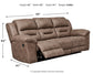 Stoneland Reclining Sofa at Towne & Country Furniture (AL) furniture, home furniture, home decor, sofa, bedding