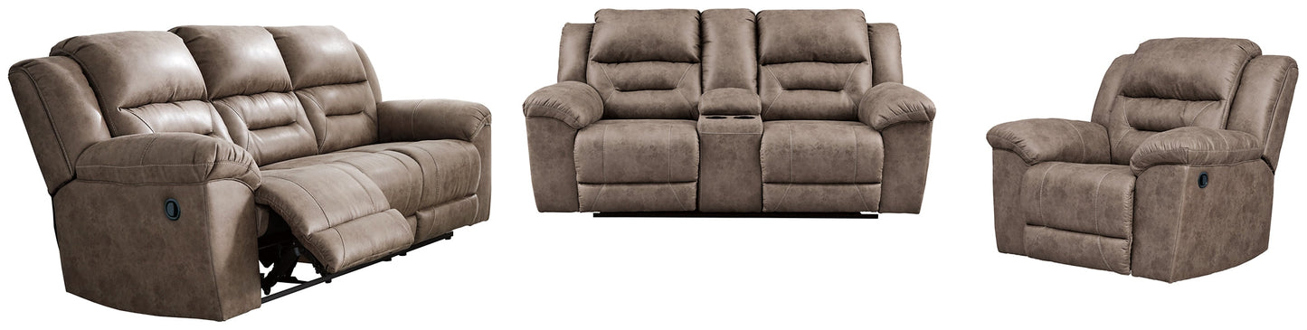 Stoneland Sofa, Loveseat and Recliner at Towne & Country Furniture (AL) furniture, home furniture, home decor, sofa, bedding