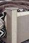 Surancha Queen Poster Bed with Mirrored Dresser and 2 Nightstands at Towne & Country Furniture (AL) furniture, home furniture, home decor, sofa, bedding