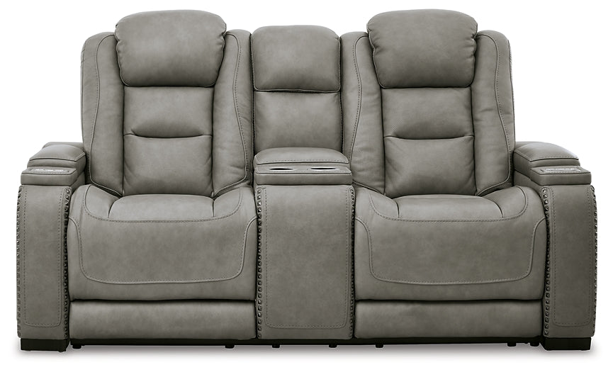 The Man-Den PWR REC Loveseat/CON/ADJ HDRST at Towne & Country Furniture (AL) furniture, home furniture, home decor, sofa, bedding
