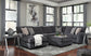 Tracling 3-Piece Sectional with Chaise at Towne & Country Furniture (AL) furniture, home furniture, home decor, sofa, bedding