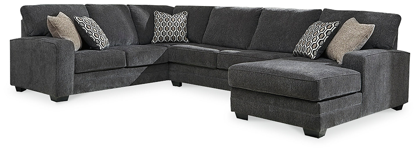 Tracling 3-Piece Sectional with Ottoman at Towne & Country Furniture (AL) furniture, home furniture, home decor, sofa, bedding