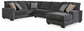 Tracling 3-Piece Sectional with Ottoman at Towne & Country Furniture (AL) furniture, home furniture, home decor, sofa, bedding