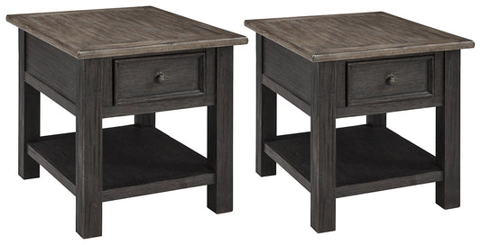 Tyler Creek 2 End Tables at Towne & Country Furniture (AL) furniture, home furniture, home decor, sofa, bedding
