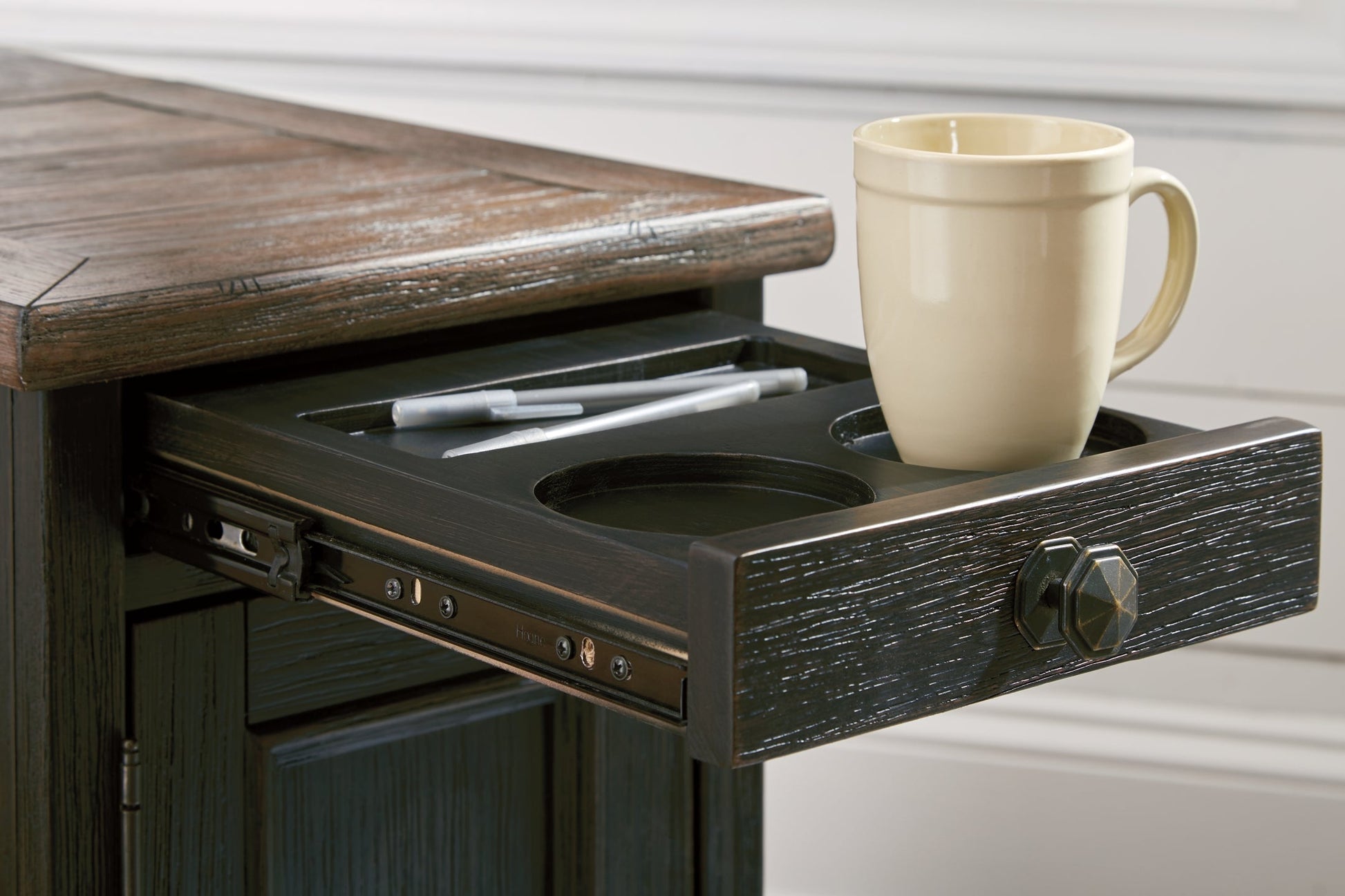 Tyler Creek Coffee Table with 1 End Table at Towne & Country Furniture (AL) furniture, home furniture, home decor, sofa, bedding