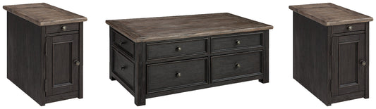 Tyler Creek Coffee Table with 2 End Tables at Towne & Country Furniture (AL) furniture, home furniture, home decor, sofa, bedding