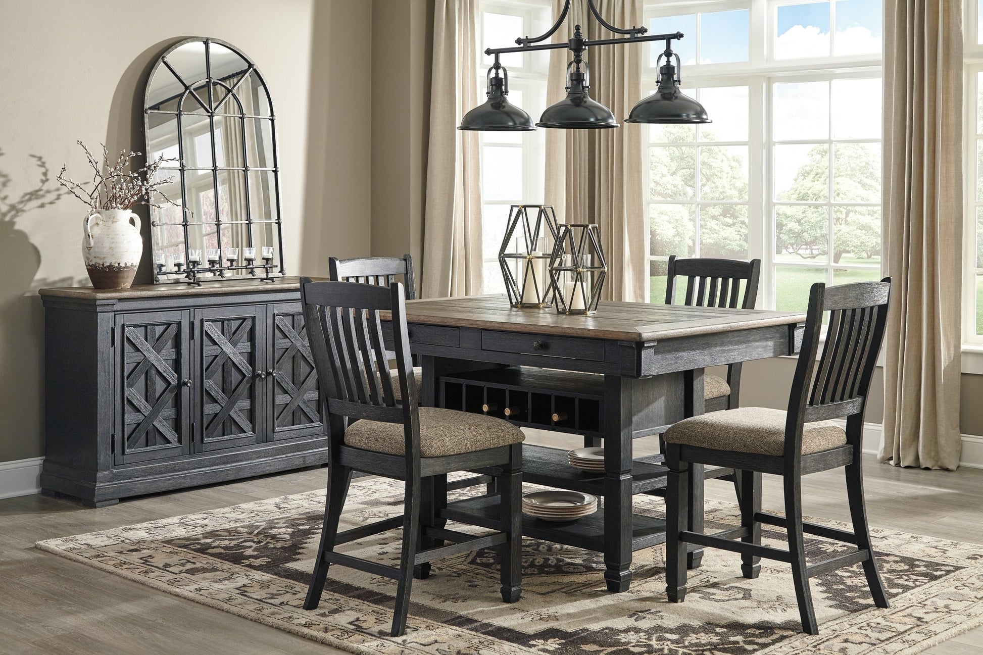 Tyler Creek Dining Room Server at Towne & Country Furniture (AL) furniture, home furniture, home decor, sofa, bedding