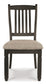 Tyler Creek Dining Table and 4 Chairs and Bench at Towne & Country Furniture (AL) furniture, home furniture, home decor, sofa, bedding