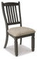 Tyler Creek Dining Table and 4 Chairs and Bench at Towne & Country Furniture (AL) furniture, home furniture, home decor, sofa, bedding