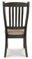 Tyler Creek Dining Table and 4 Chairs and Bench at Towne & Country Furniture (AL) furniture, home furniture, home decor, sofa, bedding