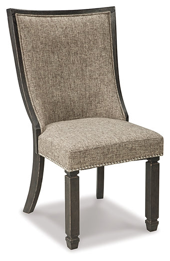 Tyler Creek Dining Table and 4 Chairs and Bench at Towne & Country Furniture (AL) furniture, home furniture, home decor, sofa, bedding
