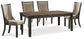 Tyler Creek Dining Table and 4 Chairs at Towne & Country Furniture (AL) furniture, home furniture, home decor, sofa, bedding