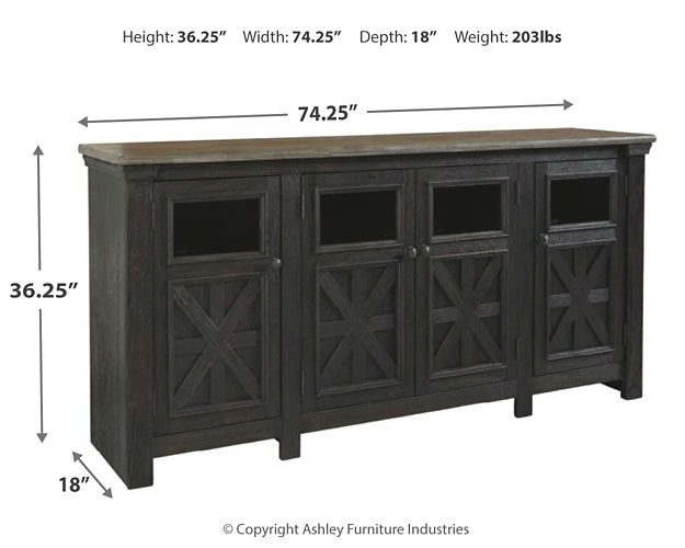 Tyler Creek Extra Large TV Stand at Towne & Country Furniture (AL) furniture, home furniture, home decor, sofa, bedding