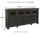 Tyler Creek Extra Large TV Stand at Towne & Country Furniture (AL) furniture, home furniture, home decor, sofa, bedding