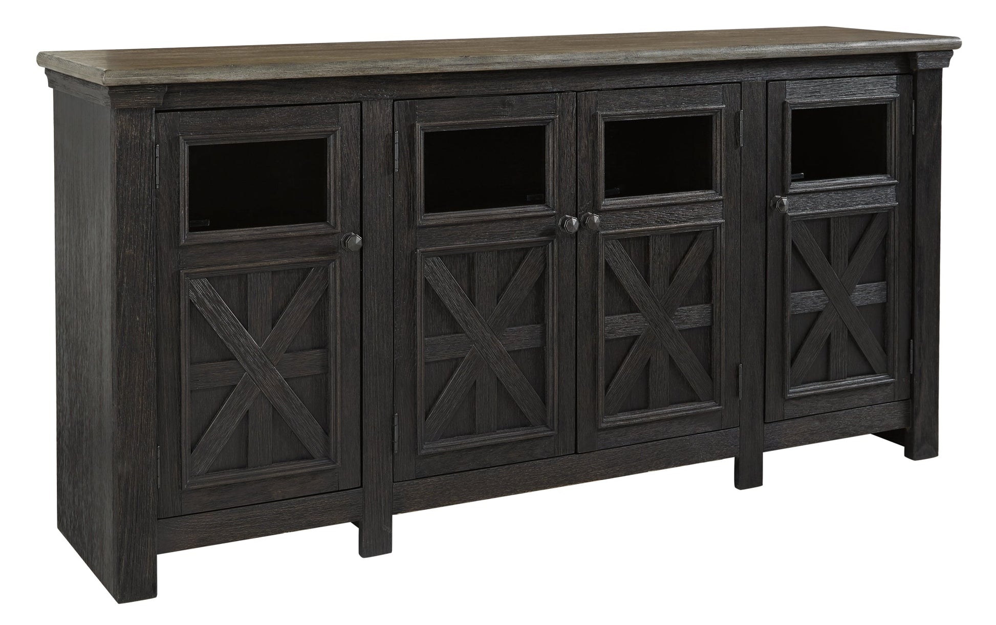 Tyler Creek Extra Large TV Stand at Towne & Country Furniture (AL) furniture, home furniture, home decor, sofa, bedding