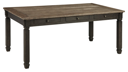 Tyler Creek Rectangular Dining Room Table at Towne & Country Furniture (AL) furniture, home furniture, home decor, sofa, bedding