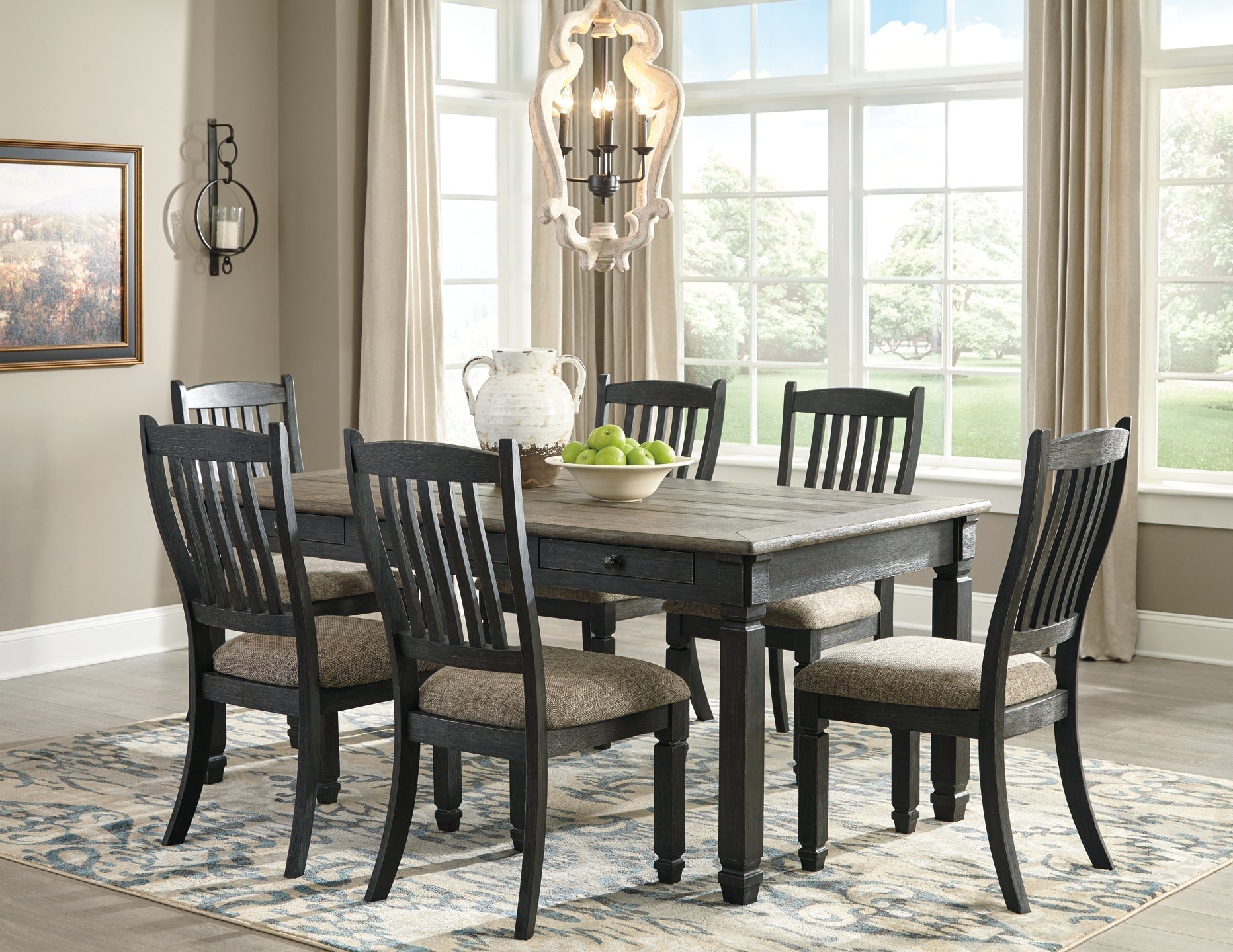 Tyler Creek Rectangular Dining Room Table at Towne & Country Furniture (AL) furniture, home furniture, home decor, sofa, bedding