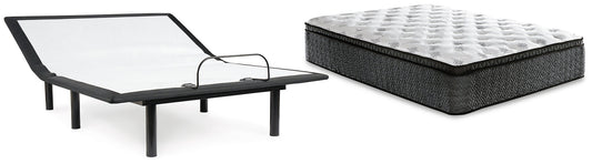 Ultra Luxury ET with Memory Foam Mattress with Adjustable Base at Towne & Country Furniture (AL) furniture, home furniture, home decor, sofa, bedding