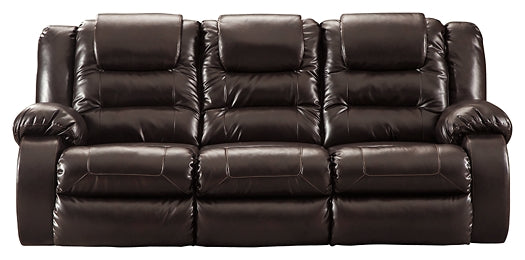 Vacherie Reclining Sofa at Towne & Country Furniture (AL) furniture, home furniture, home decor, sofa, bedding