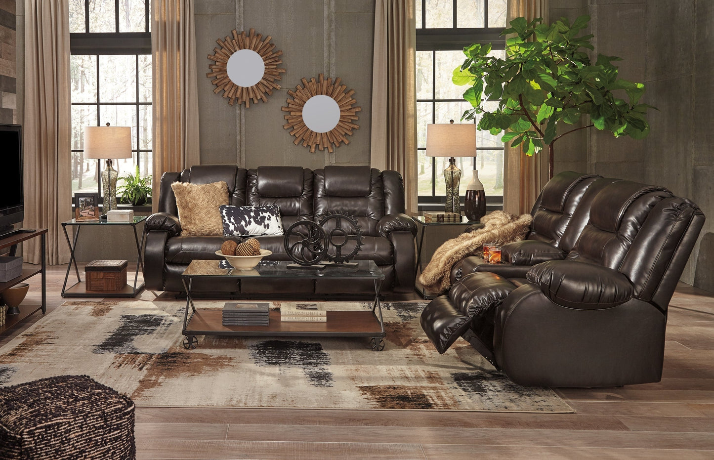 Vacherie Reclining Sofa at Towne & Country Furniture (AL) furniture, home furniture, home decor, sofa, bedding