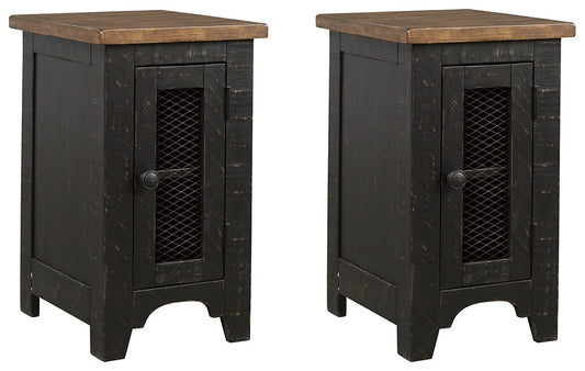 Valebeck 2 End Tables at Towne & Country Furniture (AL) furniture, home furniture, home decor, sofa, bedding