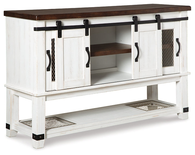 Valebeck Counter Height Dining Table and 4 Barstools with Storage at Towne & Country Furniture (AL) furniture, home furniture, home decor, sofa, bedding