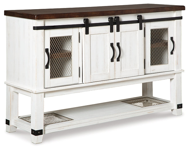 Valebeck Counter Height Dining Table and 4 Barstools with Storage at Towne & Country Furniture (AL) furniture, home furniture, home decor, sofa, bedding