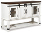 Valebeck Counter Height Dining Table and 4 Barstools with Storage at Towne & Country Furniture (AL) furniture, home furniture, home decor, sofa, bedding